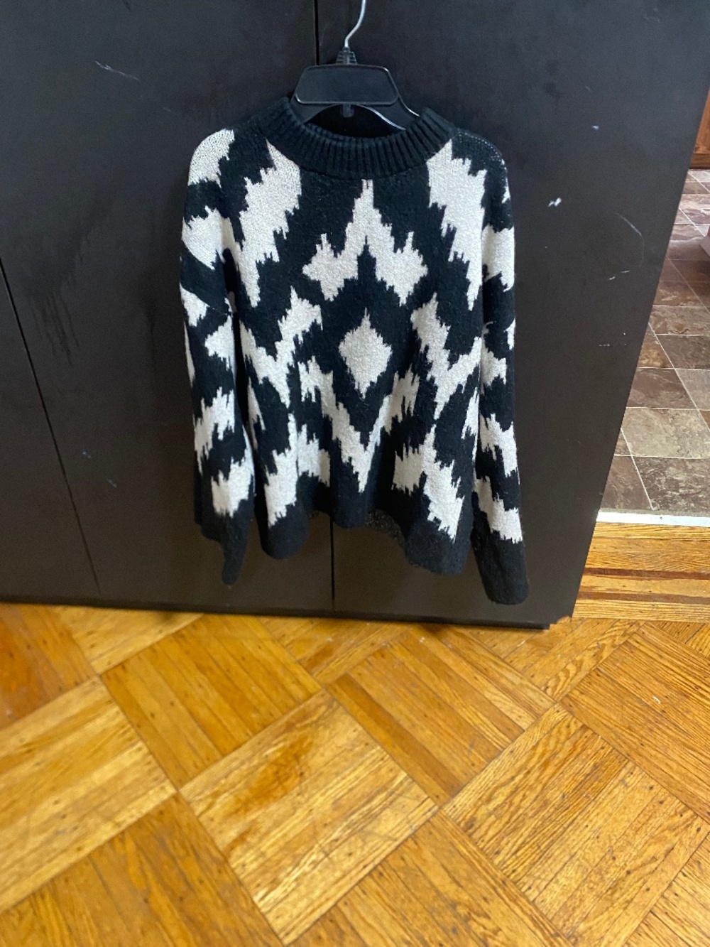 Women h and m sweater over sized fit
